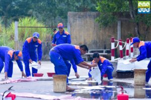 diễn tập ứng phó sự cố hoá chất